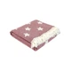 Плед Lotus Home - Star throw бургунді 130x170 - зображення 1