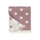 Плед Lotus Home - Star throw бургунді 130x170 - зображення 2