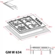 Варочная поверхность газовая WEILOR GM W 634 BL - изображение 12