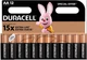 Пальчиковые батарейки Duracell AA 12 штук щелочные батареи дюрасел отрывная упаковка LR06 MN1500 (16728-12) - изображение 1