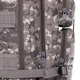 Рюкзак тактичний штурмовий 21 л 42х22х35 см нейлон Oxford 900D SILVER KNIGHT сірий камуфляж TY-7401 - зображення 8