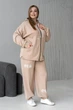 Спортивный костюм женский Olis-style Милена 48 Бежевый (ROZ6601061057) - изображение 2