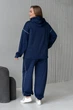 Спортивный костюм женский Olis-style Милена 52 Синий (ROZ6601061077) - изображение 3
