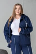 Спортивный костюм женский Olis-style Тєч кант 58 Синий (ROZ6601061098) - изображение 6