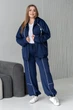 Спортивный костюм женский Olis-style Тєч кант 58 Синий (ROZ6601061098) - изображение 7