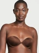 Комплект (бюстгальтер + трусики-чікі) жіночий Victoria's Secret 75B/M коричневий - изображение 3