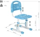 Детский стул FunDesk sst3l blue (SST3L blue) - изображение 6