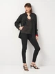 Блузка женская Zara 4043/290 M Черная (04043290803032) - изображение 3