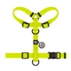 Шлея для собак водостійка анатомічна Н-подібна WAUDOG Magnet з QR-паспортом, магнітна пряжка-фастекс, М, Ш 20 мм, А 40-66 см, В 48-80 см, лимонний 262326 - зображення 4