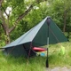 Туристический тент со стойками +оттяжки Tramp. 3,0х3,0м. Зеленый. Тент от дождя и солнца UTRT-104 - изображение 8