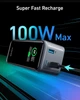 Портативний зарядний пристрій Anker Prime - 20000 mAh 200W PD Black (6962724) - изображение 2
