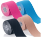 Кінезіо тейп Kinesio Tape, бежевий Qmed Бежевий 000311006 - зображення 4