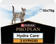 Упаковка влажного дополнительного корма Purina Pro Plan Hydra Care для взрослых кошек, для увеличения потребления жидкости с курицей 75 г х 10 шт (8445291515345) - изображение 1