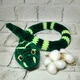 М'яка іграшка ручної роботи в'язана амігурумі Hand Made Змія з плюшу символ року 2025 довжина 65 см 202-60-7 - зображення 1