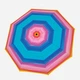 Зонтик складной полный автомат антиветер Doppler 7441465HA02 Happy pink (9003034412444) - изображение 1