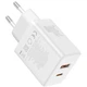 МЗП Baseus Cube Fast Charger 30W (Type-C + USB) blue - зображення 5