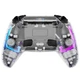 Геймпад беспроводной с RGB подсветкой и датчиками Холла для Android iOS PS3 PS4 Switch прозрачный - изображение 3