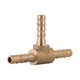 Thermo Alliance Тройник 6х6х6 (желт.) под шланг SD4176 - изображение 1