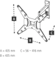 Uchwyt do telewizora Hama TV Wall Bracket, Swivel, Tilt, Pull-out, 165 cm (65") up to 25 kg (4047443509253) - obraz 9