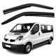 Дефлектори окон вітровики Renault Trafic 2001-2014 скотч SunPlex (SP-S-61-5) - зображення 1