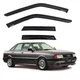 Дефлектори вікон вітровики Audi 80 B3-B4 Седан Скотч 3M Voron Glass - изображение 1