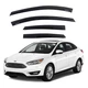 Дефлектори вікон вітровики для Ford Focus 3 2011-2018 Седан-Хечбек Скотч 3M Voron Glass - зображення 1