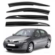 Дефлектори вікон вітровики Renault Megane II 2003-2008 скотч SunPlex (SP-S-07) - зображення 1