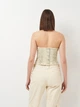 Футболка женская Zara 5520/751 XS Светло-желтая (05520075104014) - изображение 6