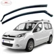 Дефлектори вікон вітровики для Citroen Berlingo / Peugeot Partner 2008- вставні (CIT18-IN PEU23-IN) - изображение 1