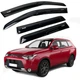 Дефлектори вікон вітровики Acrylic для Mitsubishi Outlander 2012-2020 Гнучкі - изображение 1