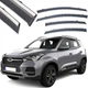 Дефлектори вікон вітровики Benke для Chery Tiggo 4/5X 2017- Хром Молдинг Нержавіюча сталь 3D (BCYT5X1723-W/S) (170-171) - изображение 1