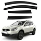 Дефлектори вікон вітровики Nissan Qashqai 2007-2014 скотч SunPlex (SP-S-76) - изображение 1