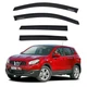 Дефлектори вікон ветровики Nissan Qashqai 2007-2014 Скотч 3M Voron Glass - изображение 1