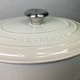 Кастрюля Le Creuset Signature 4,7 л овальна Meringue (21178297164430) - зображення 6