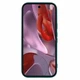 Силиконовый чехол для Google Pixel 9a (с микрофиброй внутри) Темно-зелёный - изображение 6