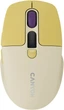 Mysz Canyon MW-26 LCD Silent Wireless/Bluetooth Yellow (CNS-CMSW26Y) - obraz 1