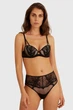 Бюстгальтер с уплотнённой чашкой Yamamay 75E Чёрный (Black) (112181) - изображение 2