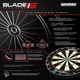 Профессиональная мишень для дартса Winmau Blade 6 Dual Core - изображение 3