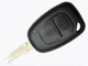 Корпус ключа с кнопками Renault 2 кнопки VAC-102 без логотипа большие кнопки - изображение 1