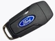 Корпус выкидного ключа Ford Fusion 13-16 3+1 кнопки HU-101 с кнопкой багажника и логотипом - изображение 2