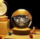 Ночник "Хрустальный шар" с 3D моделью солнечной системы, USB Декоративный светильник хрустальный шар - изображение 6