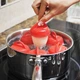 Силиконовые формы для варки яиц без скорлупы EGG Boil, набор 6 шт, антипригарные - изображение 5