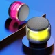 Портативная мини Bluetooth колонка S300 с TWS, звуком 360° и RGB подсветкой - изображение 3