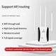 Wi-Fi роутер підсилювач сигналу Repeater 2.4G 5G 1200Mbps з виделкою для розетки Білий - зображення 2