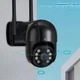 Вулична зовнішня поворотна Wi-Fi IP-камера відеоспостереження PTZ-D4 ICSEE 4.0MP з датчиком руху, записом на sd-карту та віддаленим доступом із передачею на телефон - зображення 2