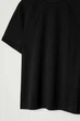 Футболка чоловіча COS Mercerised Cotton L чорний - зображення 4