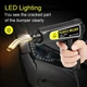 Паяльник для ремонту пластику Plastic Welder 70W зі скобами 200 штук 4*50 - изображение 7