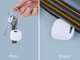 Bluetooth брелок трекер для поиска вещей, компактный, 30 м, белый - изображение 4