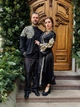 Вышиванки парные женское платье и мужская рубашка Империя черные 42 S женское - изображение 1