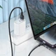 Кабель Hoco Lightning Energy silicone charging data cable X109 |1m, 2.4A| white - зображення 5